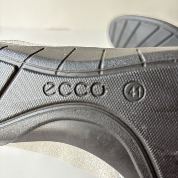 ECCO Bluma Women’s Toggle Sneakers White Leather - Picture 10 of 10